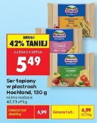 Ser topiony w plastrach Hochland