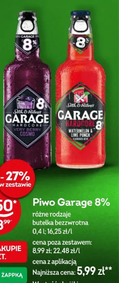 Piwo Garage 8%