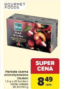 Herbata czarna aromatyzowana DILMAH