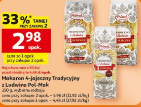 Makaron 4-jajeczny tradycyjny z Ludwina Pol-Mak