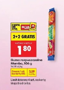 Guma rozpuszczalna Mamba