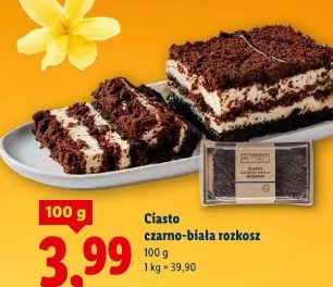 Ciasto czarno-biała rozkosz