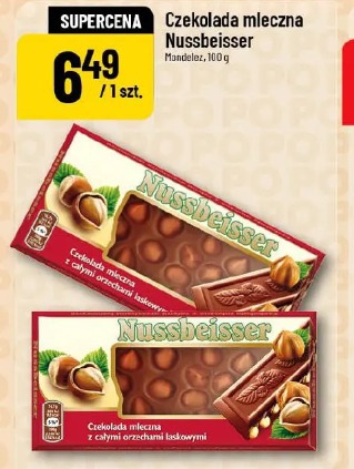 Czekolada mleczna Nussbeisser