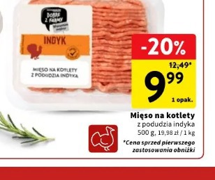 Mięso na kotlety z podudzia indyka