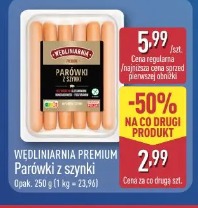 Wędlinarnia Premium Parówki z szynki