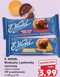 E. Wedel Biszkopty z galaretką owocową