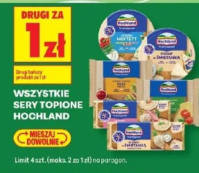 Wszystkie sery topione Hochland