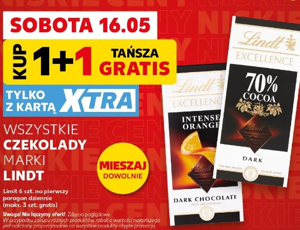 Wszystkie czekolady marki Lindt