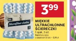Miękkie ultrachłonne ściereczki