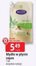 Mydło w płynie zapas Manava