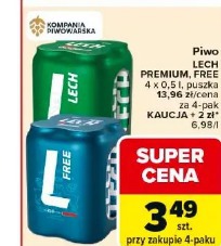 Piwo Lech Premium, Free