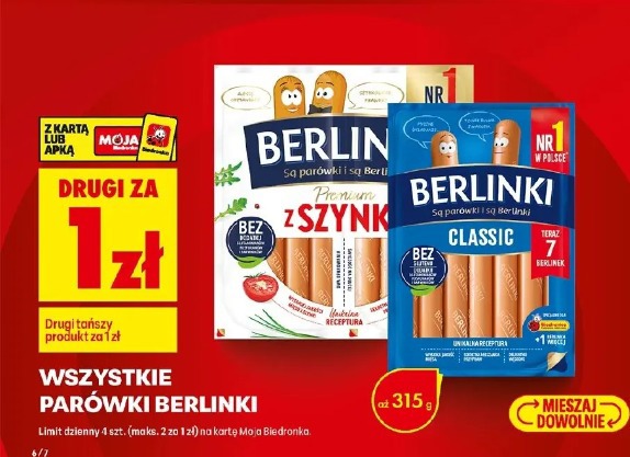 Wszystkie parówki Berlinki