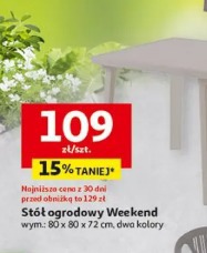 Stół ogrodowy Weekend