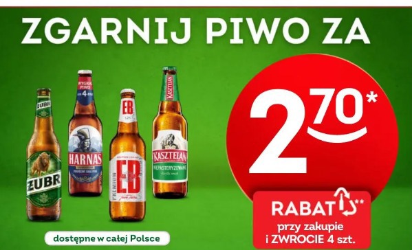 Piwo Kasztelan Niepasteryzowane