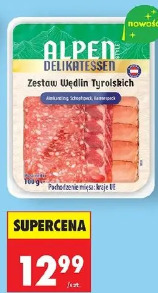 Zestaw wędlin z Tyrolu Alpen Delikatessen