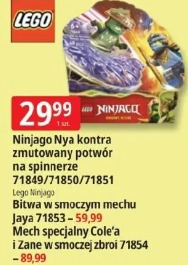 Ninjago Nya kontra zmutowany potwór na spinnerze