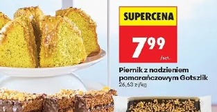 Piernik z nadzieniem pomarańczowym Gotszlik