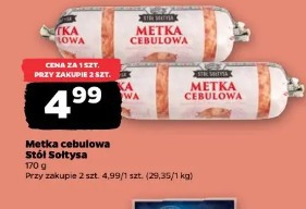 Metka cebulowa Stół Sołtysa