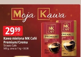 Kawa mielona MK Café Premium/Crema Strauss Cafe