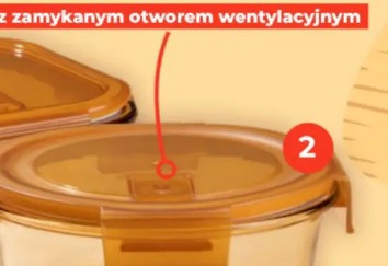 Szklany pojemnik z pokrywką