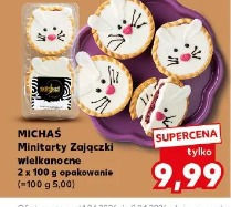 Minitartey Zajączki wielkanocne Michaś