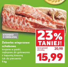 Żeberka wieprzowe schabowe