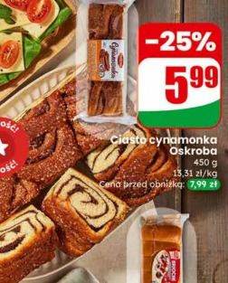 Ciasto cynamonka Oskroba
