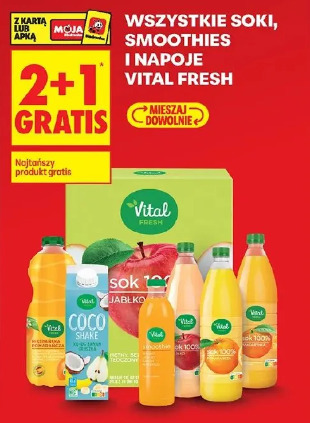 Wszystkie soki, smoothies i napoje Vital Fresh