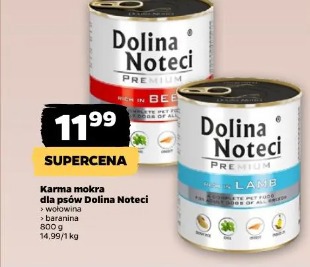 Karma mokra dla psów Dolina Noteci