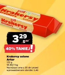 Krakersy solone Artur