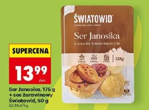 Ser Janosika + sos żurawinowy Światowid