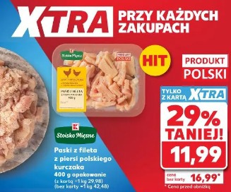 Paski z fileta z piersi polskiego kurczaka
