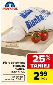 Pierś gotowana z indyka Bianka Indykpol