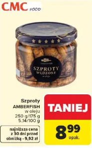 Szproty wędzone Amberfish