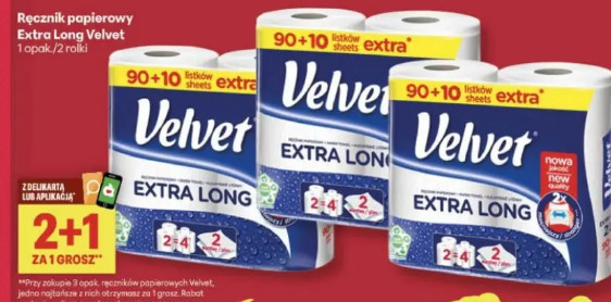 Ręcznik papierowy Extra Long Velvet