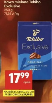 Kawa mielona Tchibo Exclusive