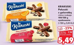 Krakuski paluszki z galaretką