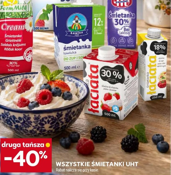 Wszystkie śmietanki UHT