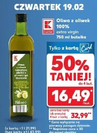 Oliwa z oliwek 100% extra virgin K Classic
