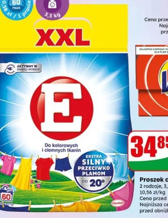 Proszek do prania E