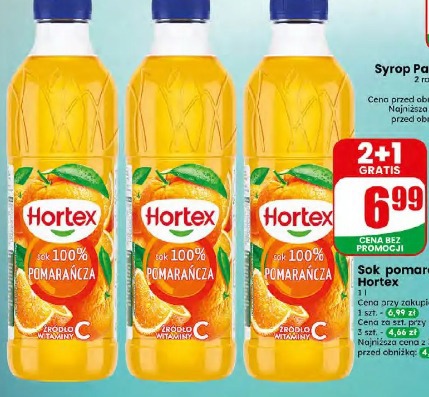 Sok pomarańczowy Hortex