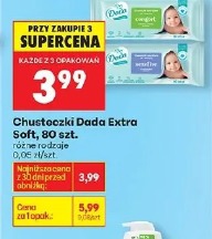 Chusteczki Dada Extra Soft, 80 szt.