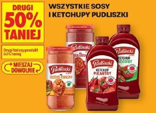 Wszystkie sosy i ketchupy Pudliszki
