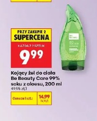 Kojący żel do ciała Be Beauty Care 99% sok z aloesu
