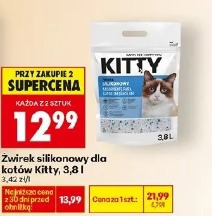 Żwirek silikonowy dla kotów Kitty