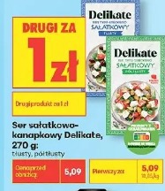 Ser sałatkowo-kanapkowy Delikate