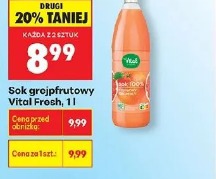 Sok grejpfrutowy Vital Fresh, 1 l