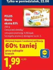 Pilos Masło ekstra 83%