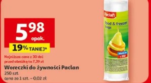 Woreczki do żywności Paclan