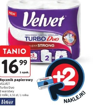 Ręcznik papierowy Velvet Turbo Duo
